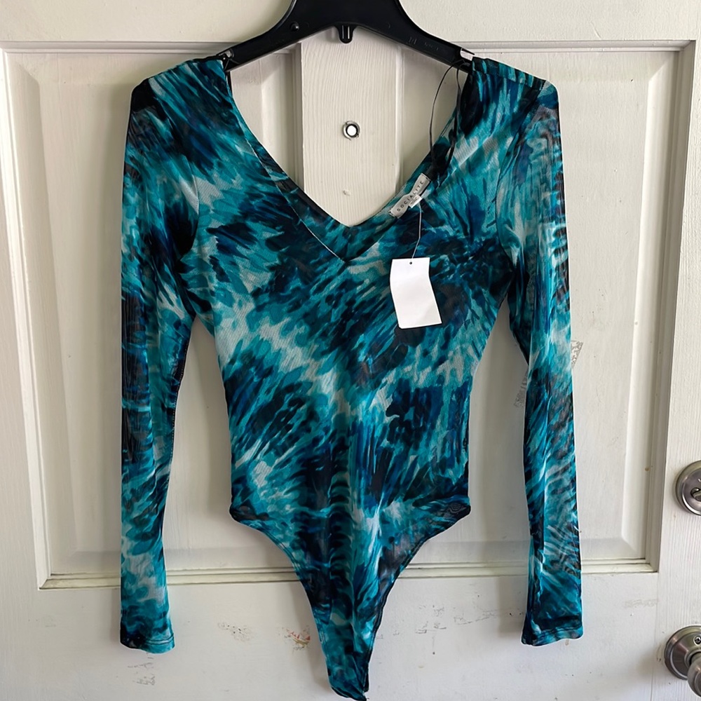 SOCIALITE Sheer Through Bodysuit
